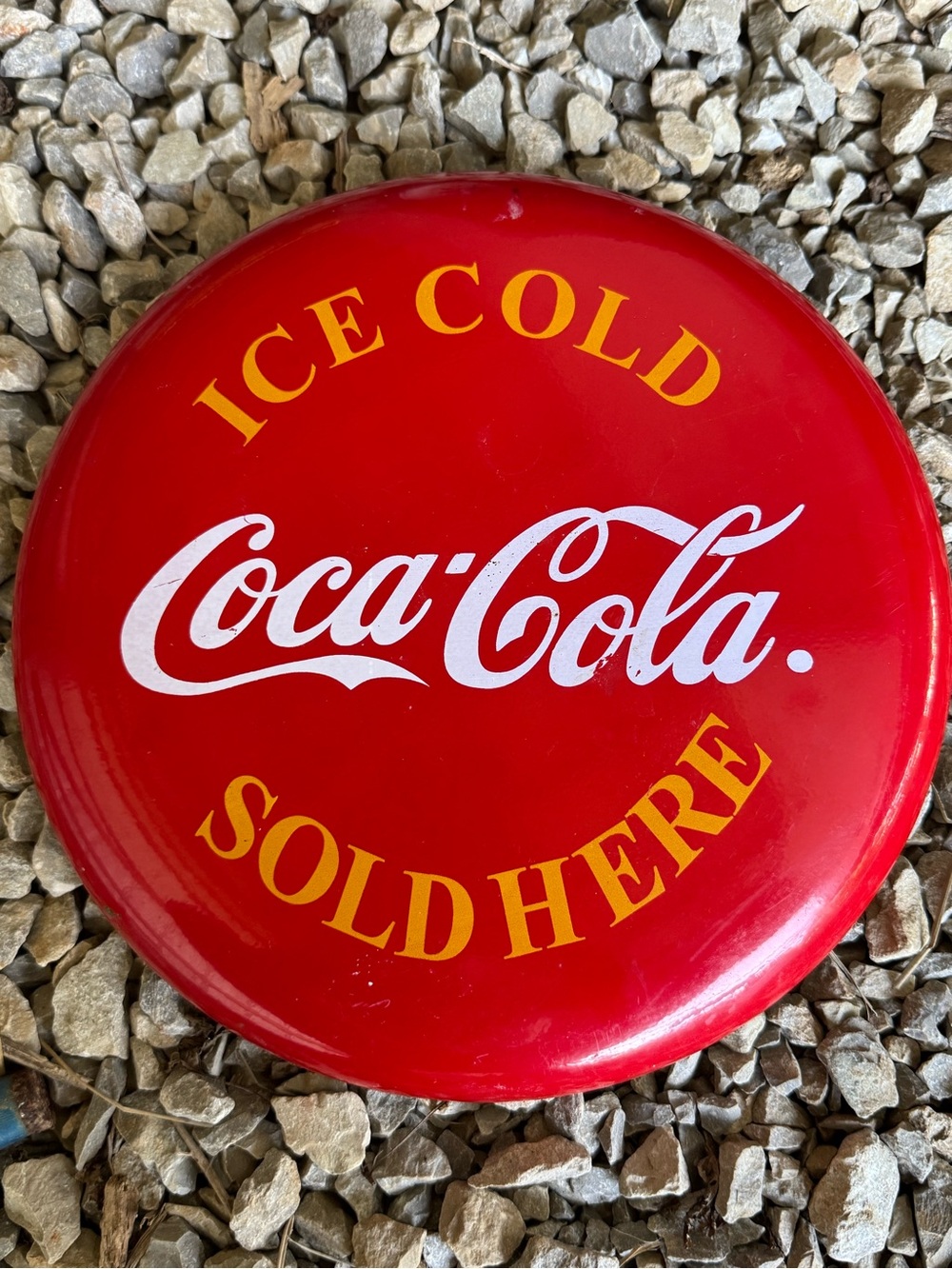 Coca Cola metal sign
